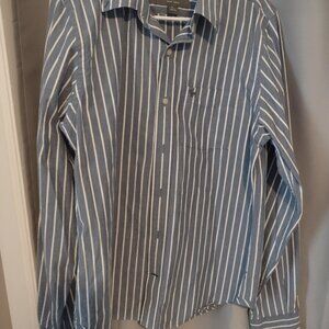 Mens large  Ambercrombie & Fitch long sleeve button down shirt